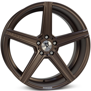 MB DESIGN KV1S hliníkové disky 9,5x20 5x112 ET20 Bronze seidenmatt