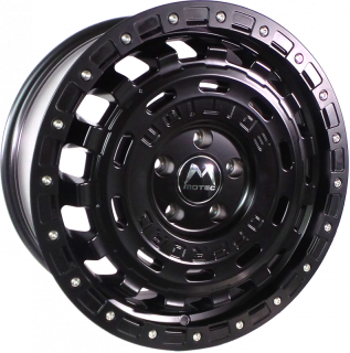 MOTEC R-Cross hliníkové disky 8x17 5x112 ET45 Flat Black Ring Flat Black