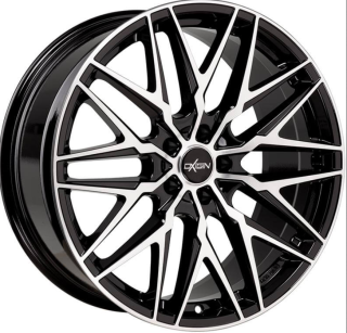 OXIGIN 25 Oxcross hliníkové disky 7,5x18 5x112 ET49 black full polish