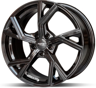 PLATIN P100 hliníkové disky 8x18 5x112 ET28 BLACK