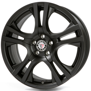 PLATIN P53 hliníkové disky 6,5x16 5x108 ET43 MATT BLACK