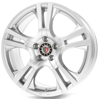 PLATIN P53 hliníkové disky 6,5x16 5x108 ET43 SILBER