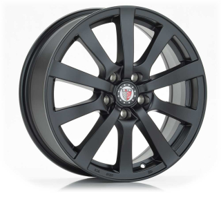 PLATIN P58 hliníkové disky 7x16 5x108 ET46 MATT BLACK