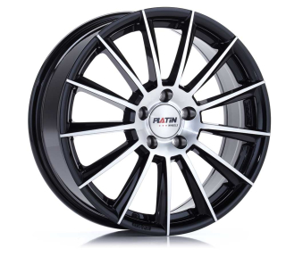 PLATIN P74 hliníkové disky 7,5x18 5x112 ET51 BLACK POLISHED