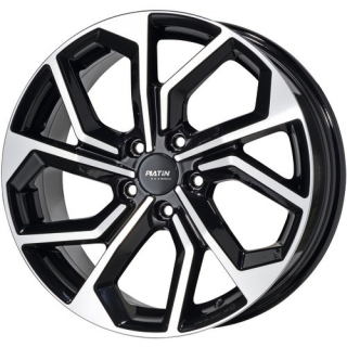 PLATIN P97 hliníkové disky 8x20 5x108 ET44 BLACK POLISHED
