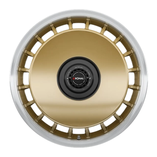 RONAL R50 REV-B hliníkové disky 8x18 5x120 ET50 RACING GOLD-HORNKOPIERT