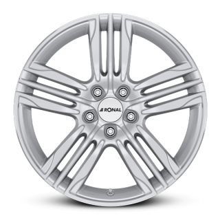 RONAL R57 hliníkové disky 7,5x19 5x112 ET50 SILBER