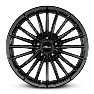 RONAL R68 hliníkové disky 9x18 5x120 ET30 JETBLACK
