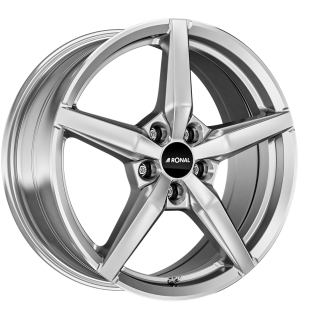 RONAL R69 hliníkové disky 8x18 5x108 ET40 PLATINUM SILVER