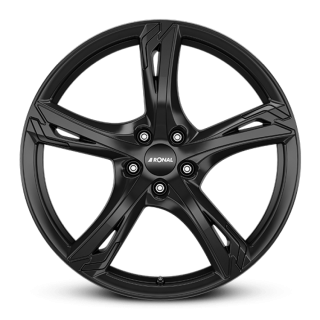 RONAL R62 hliníkové disky 7,5x18 5x114,3 ET40 JETBLACK