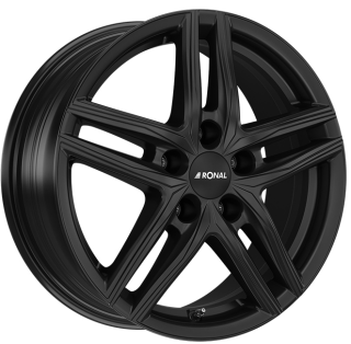 RONAL R65 hliníkové disky 6,5x16 5x108 ET40 JETBLACK-MATT