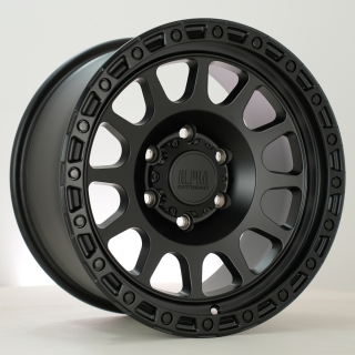 ALPHA OFFROAD Brawler hliníkové disky 9x17 6x139,7 ET15 Sblack