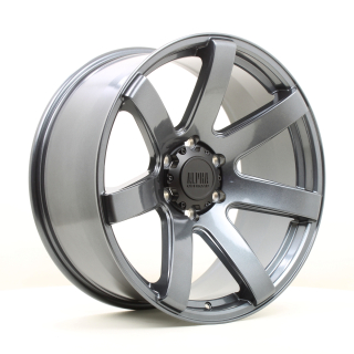 ALPHA OFFROAD Gauntlet hliníkové disky 9x20 6x139,7 ET10 HGrey