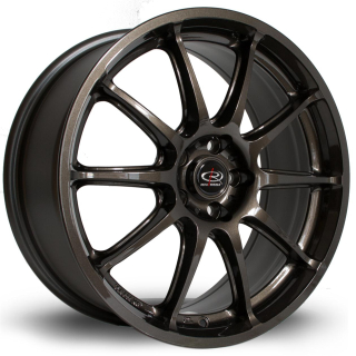 ROTA Gra hliníkové disky 7,5x17 5x100 ET48 Gunmetal