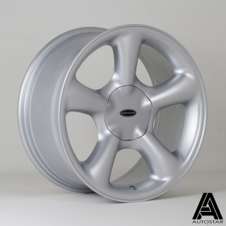 AUTOSTAR Legend hliníkové disky 8x17 4x108 ET35 Monte Carlo Silver