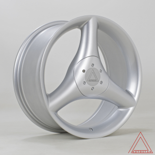 AUTOSTAR MP3 hliníkové disky 8x17 4x100-108 ET30 Silver