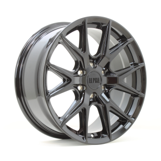 ALPHA OFFROAD Scout hliníkové disky 8x18 6x120 ET45 Black