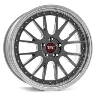 TEC-SPEEDWHEELS GT EVO hliníkové disky 8x18 5x120 ET38 titan-polished-lip