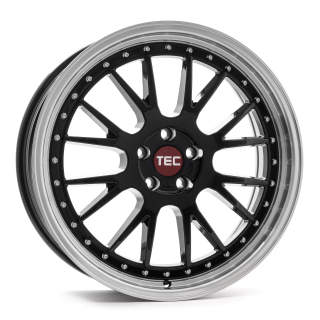 TEC-SPEEDWHEELS GT EVO hliníkové disky 8x18 5x120 ET38 black-glossy-polished-lip