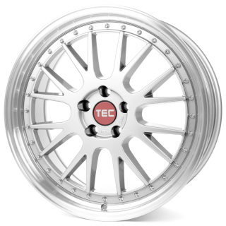 TEC-SPEEDWHEELS GT EVO hliníkové disky 10x20 5x112 ET35 Hyper-Silber-Hornpoliert