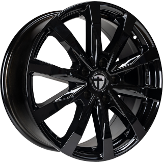 TOMASON TN28 Flow hliníkové disky 7,5x18 5x108 ET45 black painted