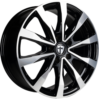 TOMASON TN28 Flow hliníkové disky 7,5x18 5x112 ET47 black polished