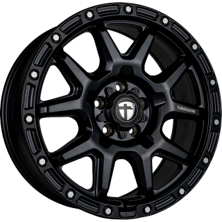 TOMASON TN Offroad II hliníkové disky 8x18 6x120 ET45 Black