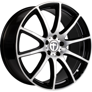 TOMASON TN1 Flow hliníkové disky 9x19 5x112 ET45 black polished