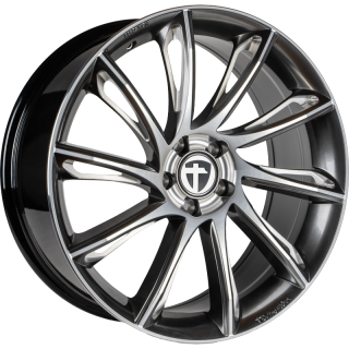 TOMASON TN24 hliníkové disky 8,5x19 5x114,3 ET40 Darkhyperblack CC+Pol