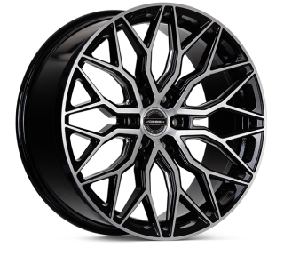VOSSEN HF6.3 hliníkové disky 9,5x20 6x135 ET15 BRUSHED GLOSS BLACK
