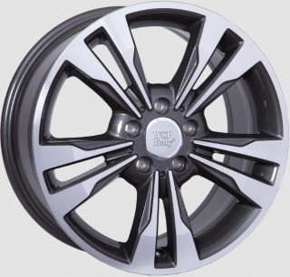 WSP W772 APOLLO MERCEDES hliníkové disky 7,5x18 5x112 ET52 ANTHRACITE POLISHED