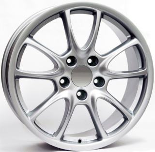 WSP W1052 Corsair GT3/RS FL.F PORSCHE hliníkové disky 8,5x19 5x130 ET53 SILVER
