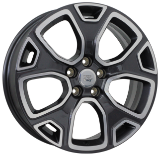 WSP W3804 DETROIT CHRYSLER hliníkové disky 7x18 5x110 ET40 ANTHRACITE N POLISHED