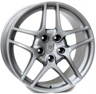 WSP W1053 HELIOS PORSCHE hliníkové disky 8x19 5x130 ET57 SILVER