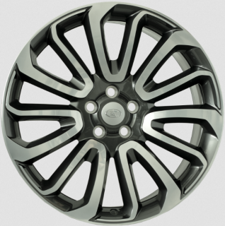 WSP W2359 IKEBANA LAND ROVER hliníkové disky 9,5x22 5x120 ET49 ANTHRACITE POLISHED