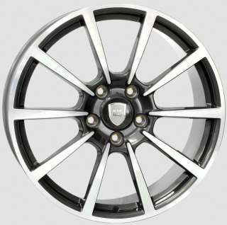 WSP W1055 LEGEND PORSCHE hliníkové disky 11x20 5x130 ET70 ANTHRACITE POLISHED