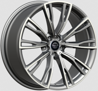 WSP WD006 LUGANO BMW hliníkové disky 9,5x21 5x112 ET43 MATT GM POLISHED