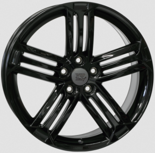 WSP W464 NISIDA GOLF R VW hliníkové disky 8x19 5x112 ET50 GLOSSY BLACK
