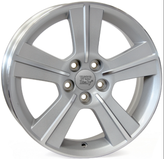 WSP W2703 ORION SUBARU hliníkové disky 6,5x16 5x100 ET48 SILVER POLISHED