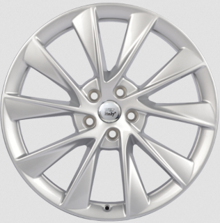 WSP W1401 H2O OXY TESLA hliníkové disky 9x21 5x120 ET40 SILVER