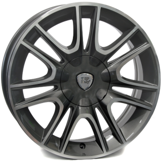 WSP W317 RIGA LANCIA hliníkové disky 6,5x16 4x98 ET40 ANTHRACITE POLISHED