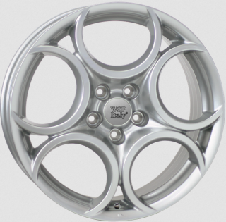 WSP W257 ROMEO ALFA ROMEO hliníkové disky 7,5x18 5x110 ET41 SILVER