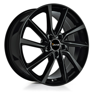 AVUS AC-518 hliníkové disky 8,5x20 5x112 ET45 BLACK