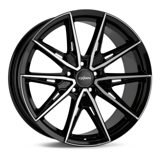 OXIGIN 30 Oxheat hliníkové disky 9,5x19 5x112 ET45 black full polish