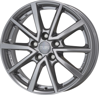 ANZIO VECTOR hliníkové disky 6,5x16 5x108 ET47 metal grey