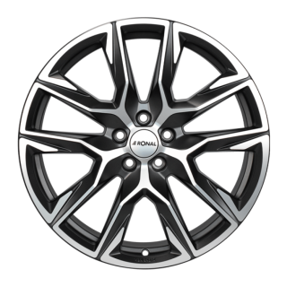 RONAL R71 hliníkové disky 11,5x21 5x130 ET66 ORBIT GREY-MATT-FRONTKOPIERT