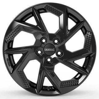 DEZENT AP black hliníkové disky 6,5x16 5x112 ET40 Čierne lakovanie